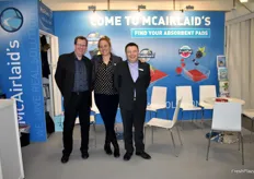 McAirlaid's Nonwovens GmbH: Jeff Thornton, Alexandra Maksimov en Aleksei Dobrosman